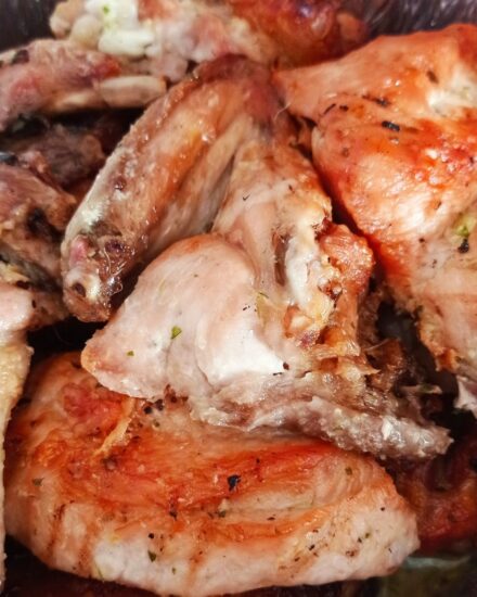 ¿Un pollo a la brasa para comer?