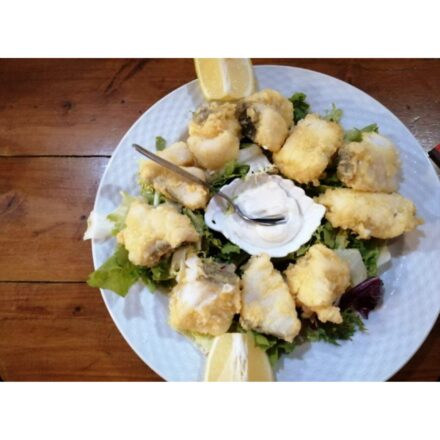 Fritos de bacalao – Sidrería La Mina