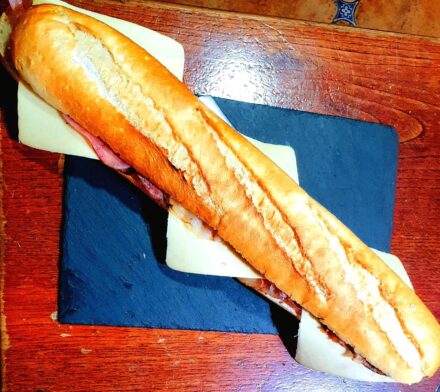 ¡Bocadillo para cenar!