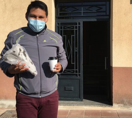 Churros con chocolate a domicilio