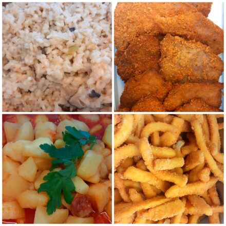 Disfruta de un rico menú casero